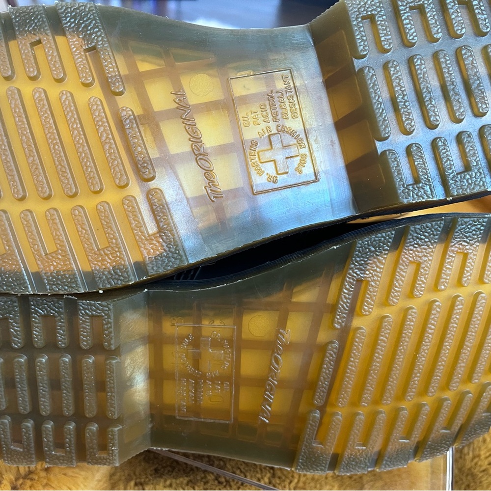 Dr. Martens 1460 Smooth Leather Boots Black Size 11 Men / 12 Women - Picture 10 of 12